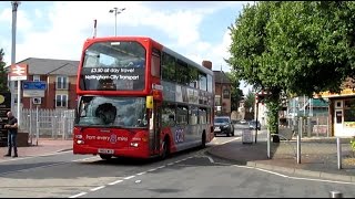 Buses Trains & Trams around Nottingham August 2015