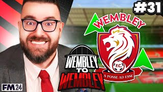 WELCOME TO TIER 8! | Part 31 | Wembley FC A FM24 | Football Manager 2024
