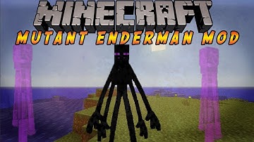 Minecraft Mods: Mutant Enderman Mod!