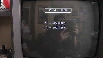 Commodore 64 sparkle bug - Worst example ever