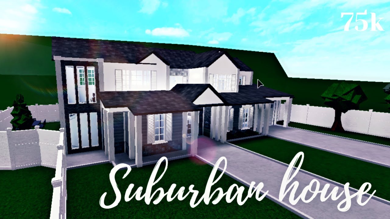 Roblox Suburban Family House 75k