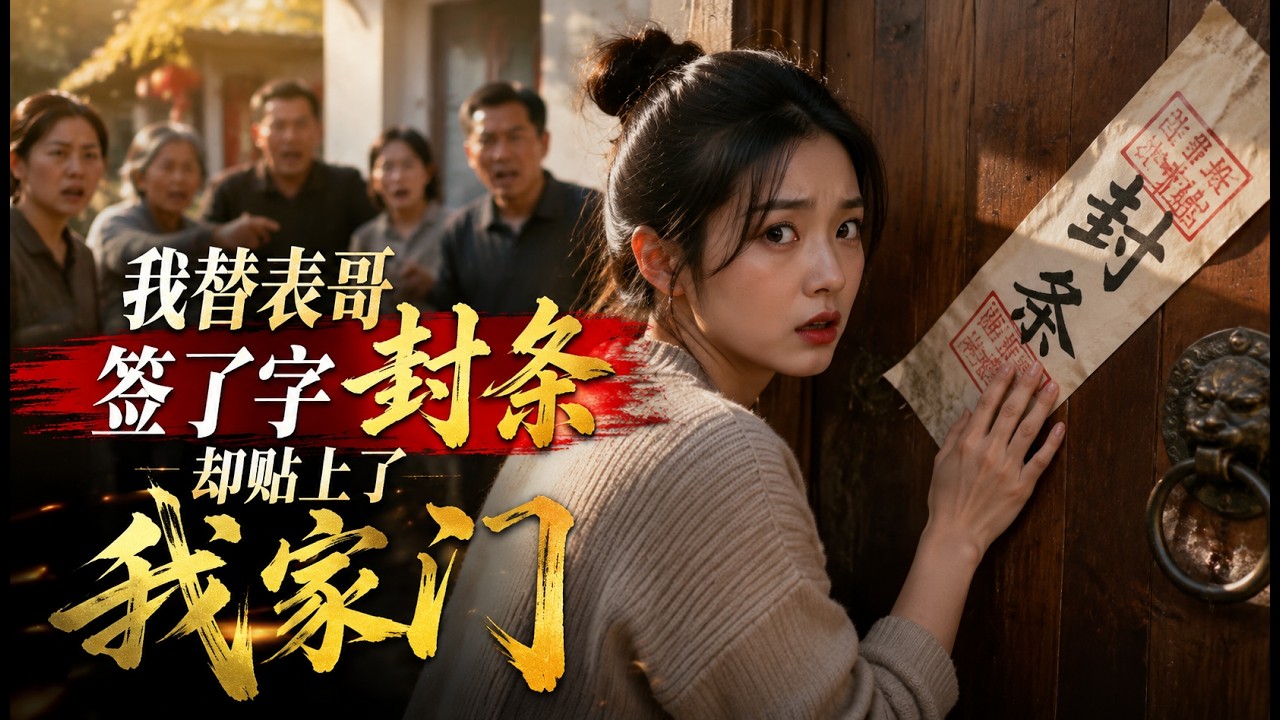 我替表哥簽字，封條卻貼上了我家門