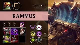 Rammus Top vs Irelia - KR Master Patch 26.08