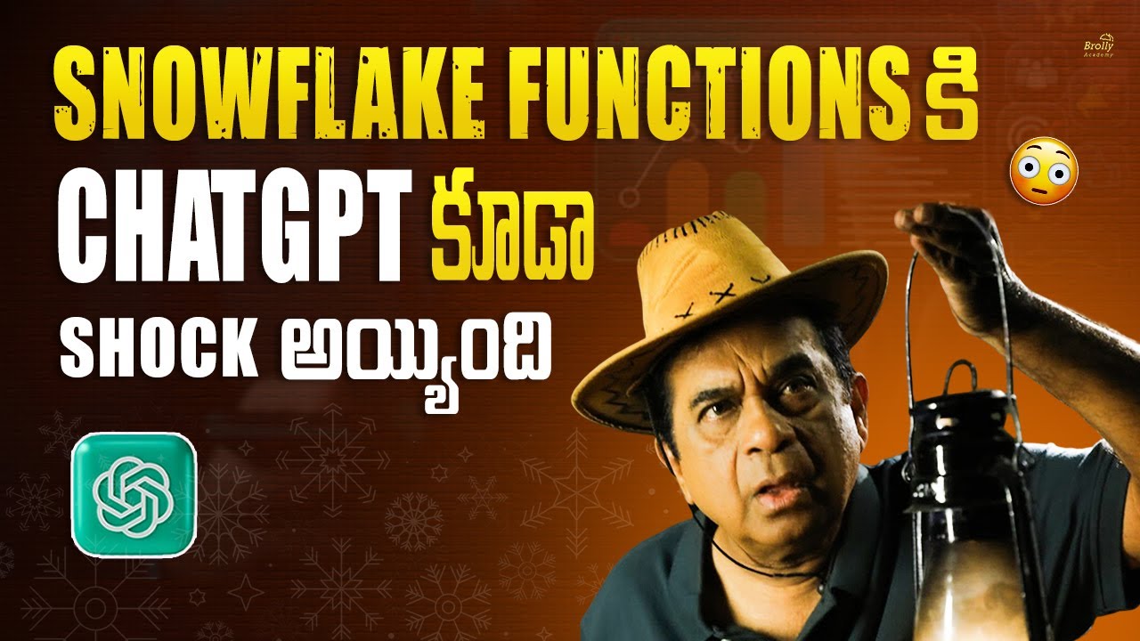 Snowflake Functions in Telugu | Built in Functions & User Defined ...