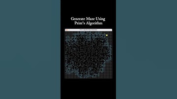 Maze Generation Using Prim