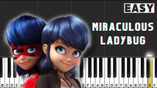 Miraculous Ladybug Theme Song | Piano Tutorial (EASY) Resimi