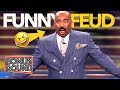 30 FUNNY Family Feud Rounds With Steve Harvey