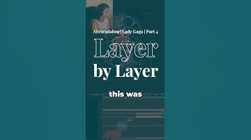 #BTS Building the #motiongraphic for #Abracadabra - @LadyGaga ‬Layer by Layer Series Part 4 #video