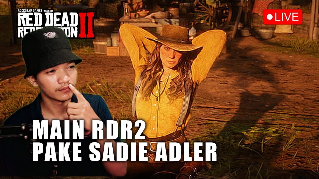 Pake karakter Sadie Adler di RDR2 | Bang Sunday Gaming - YouTube