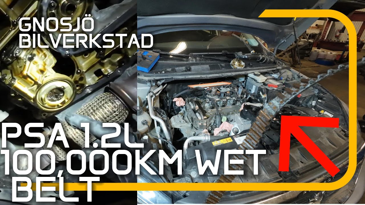2020 Peugeot 1.2 PureTech – Remmen Sprucken & Oljesilen Full av Gummi - Se hur jag räddar motorn!
