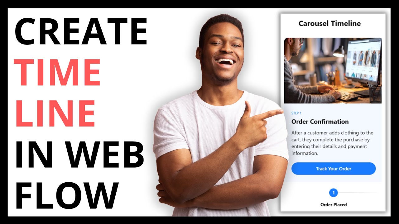 How to Create Timeline in Webflow [STEP BY STEP] - YouTube