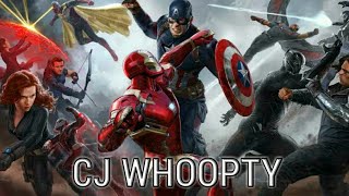Cj Whoopty Song Remix Iron Man Team Vs Captain America Team | Avengers | Ironman Vs Captain America