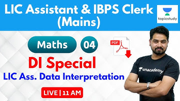 11:00 AM - LIC Assistant/IBPS Clerk Mains 2019 | Maths by Akash Sir | LIC Assistant  (D.I)