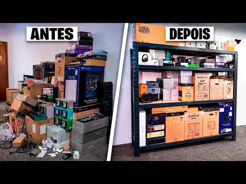 Organizing the studio mess | Building the New Studio FROM SCRATCH Ep. 06