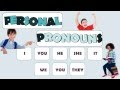 Personal pronouns english language
