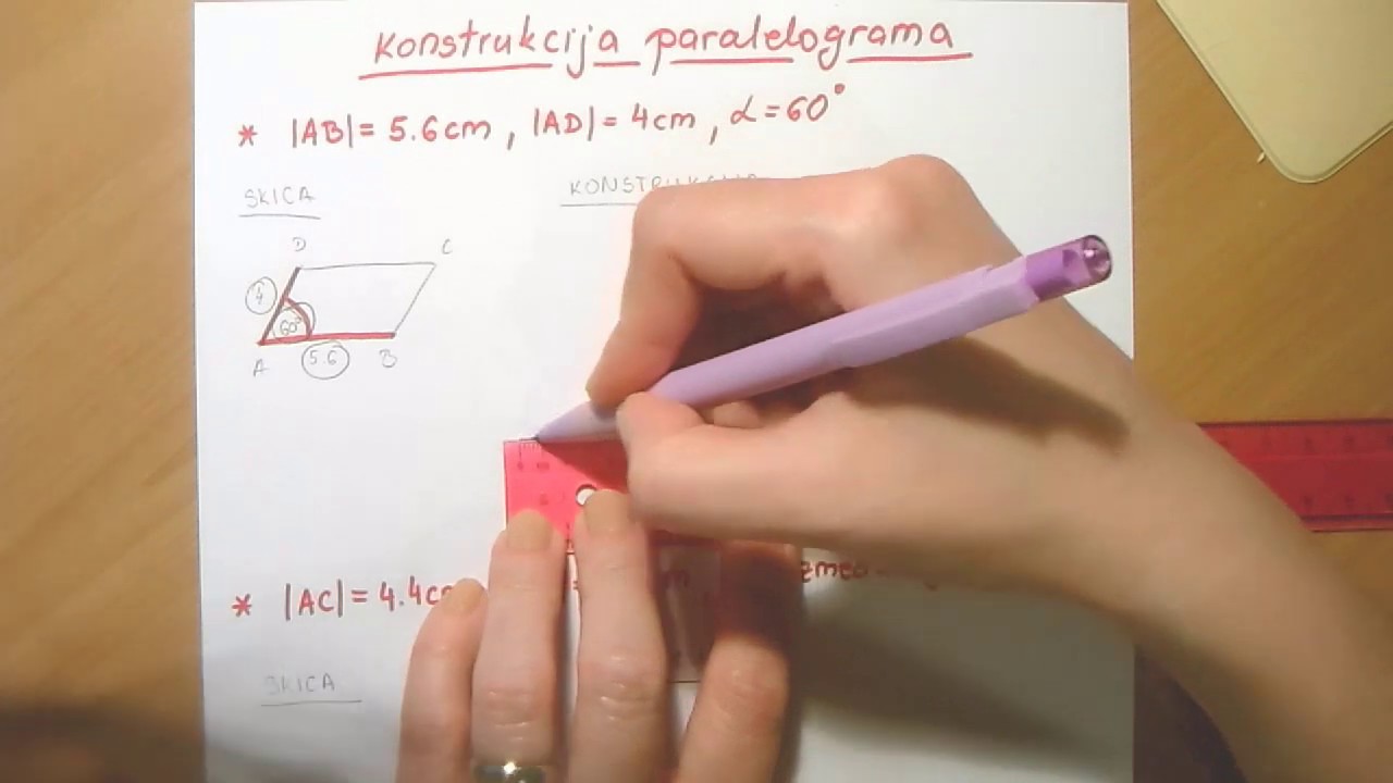 Konstrukcija paralelograma