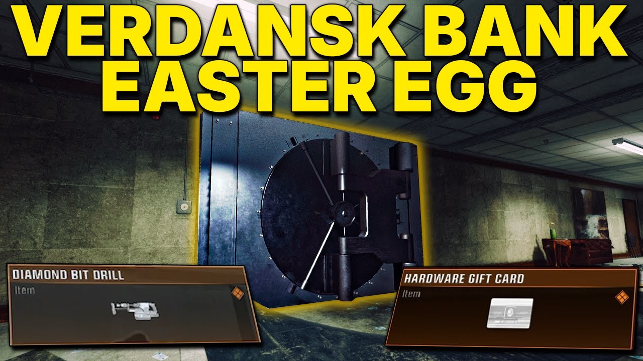 How To Do The VERDANSK BANK EASTER EGG