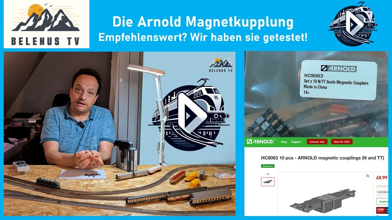 Test: die neue Arnold Magnetkupplung in Spur N | Spur N Modelle (6)