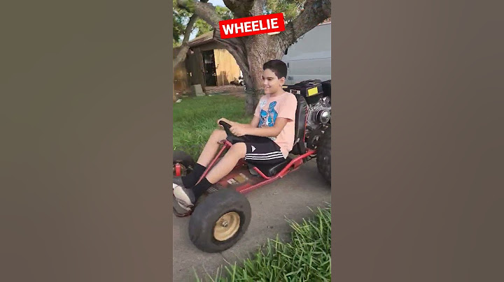 GO-KART WHEELIE PRACTICE #fyp #follow #shorts