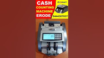 Cash Counting Machine in Erode Fake Note Detector #cash #counting #erode #eromart #shorts #reels