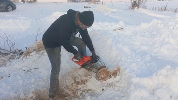 Echo CS 4910 stock, muffler mod and ported