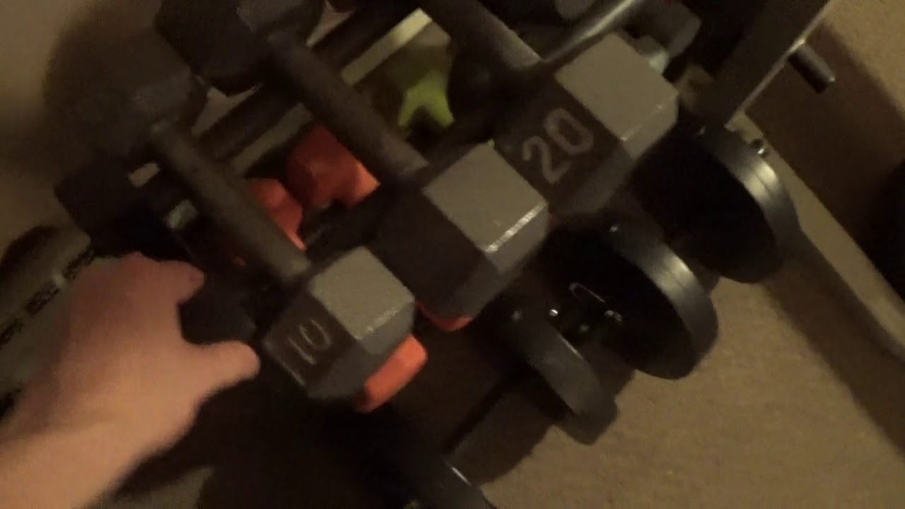 My cheap weight set YouTube
