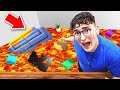 24 HOUR FLOOR IS LAVA CHALLENGE!