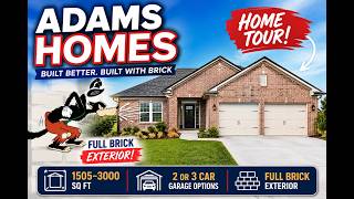 Adams Homes 1505 Floor Plan Tour | Palm Coast Florida New Construction