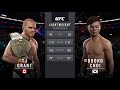 UFC TJ 그랜트 vs 최두호 라이트급 챔피언전
