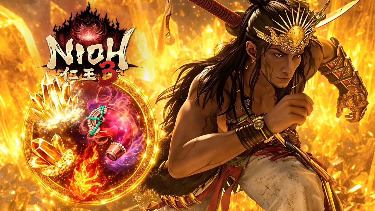 NIOH 3 ⚔️ Pedra Espiritual Infinita + Yasakani Magatama 🧿