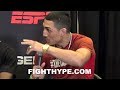 TEOFIMO LOPEZ TELLS LOMACHENKO AND LINARES "NO DISRESPECT, BUT I'M HERE TO TAKE OVER"