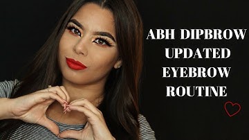 Anastasia Beverly Hills Eyebrows - ABH Dipbrow Updated Eyebrow Routine  |  VICTORIA NICOLE