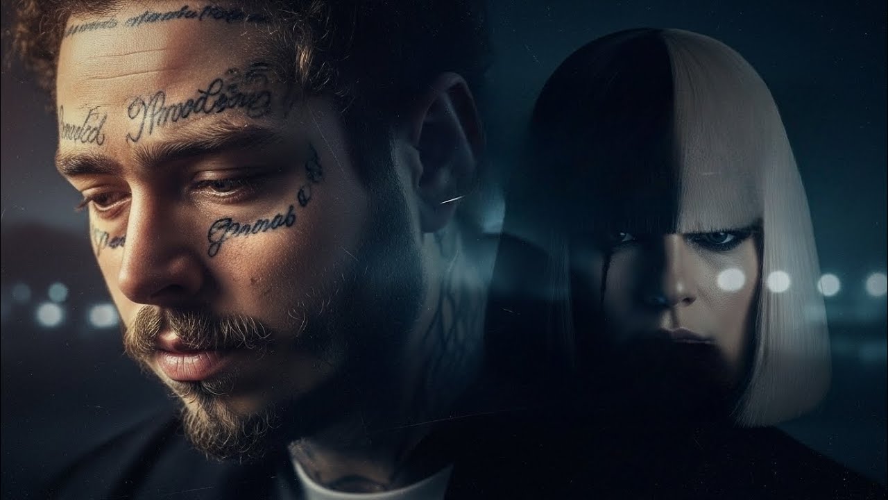 Post Malone Ft Sia - Halo (Lyrics Video)