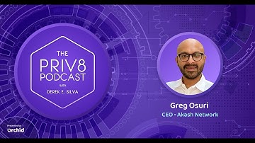 Future of Web 3 and the Battle for Data Sovereignty with Greg Osuri, CEO of Akash Networks