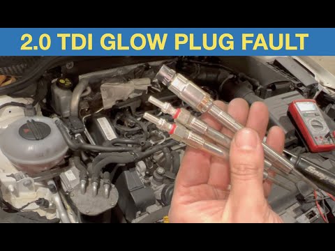 2015 2.0 TDI Glow plug fault - how to test & replace P0673