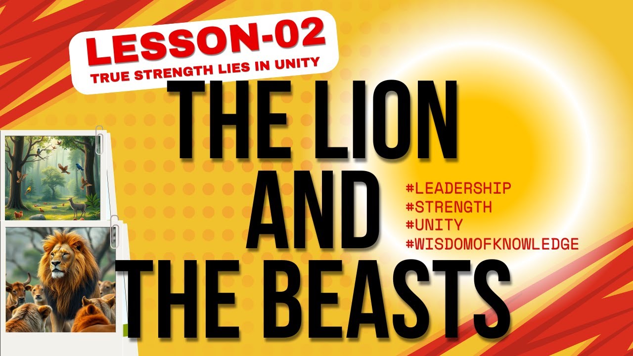 The Lion and the Beasts: A Tale of Leadership and Wisdom | Jalal ud Din