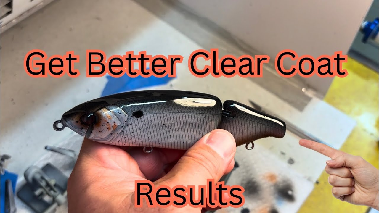 How to Get Perfect Clear Coat on Your Lures