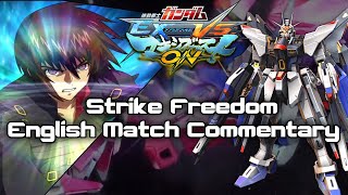 [Strike Freedom] Kira, True to his Tierings [EXVSMBON JP Matches][English Commentary]