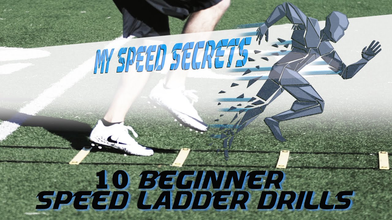 10 Beginner Speed Ladder Drills Athlete Speed and Agility Training