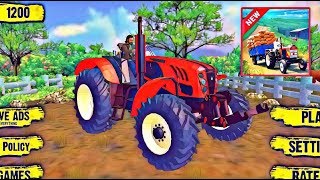 Real Tractor Trolley Cargo Farming Simulation Game - Android Gameplay HD 2019 screenshot 2