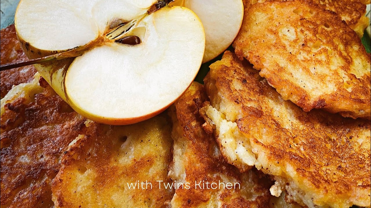 Традиційна українська страва - Яблучні Деруни🍎 Лише Яблука🍎 Ароматні смаколики!