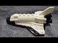 3D printed Lego Space Shuttle