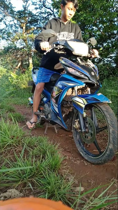 Test Suara Knalpot Racing SC Project pelangi di Jupiter MX New 135 || limitnya jossss#shorts