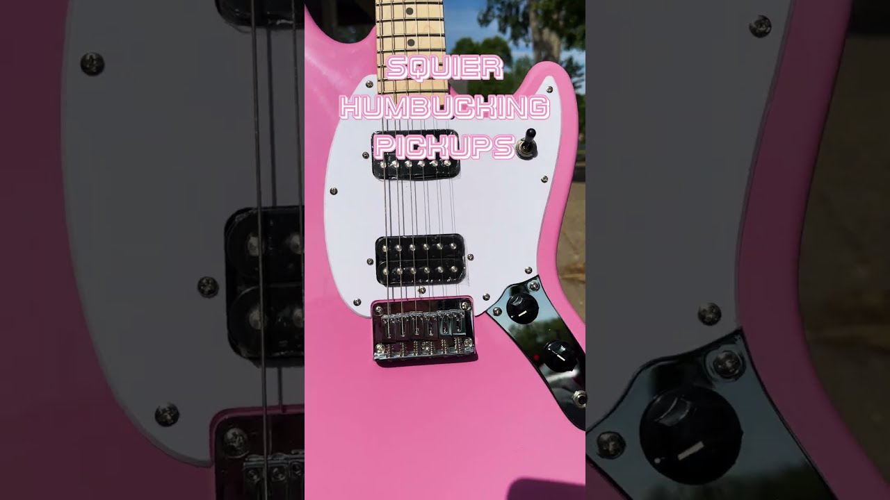 Squier mustang pink best sale