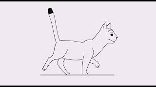 Character Animation with Adobe Animate Lesson 06 | Cat Walk - Part 1