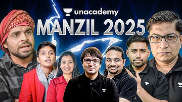 Unacademy MANZIL 2025 – UPSC Toppers,Top Educators | LIVE | @SatishRayTV @kk.create.original