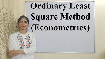 Ordinary Least Square Method (Econometrics)