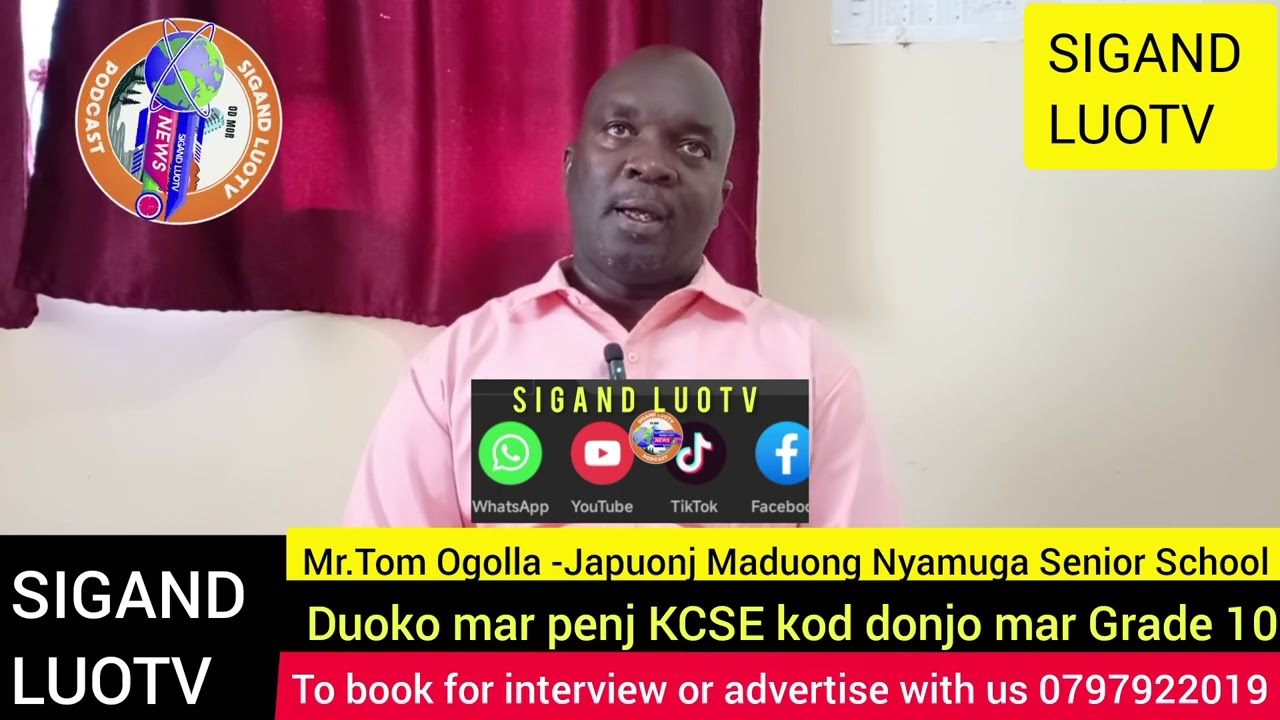 Nyamuga Senior School KSCE Results 