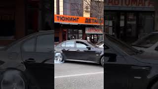 M5 E60 HUGE BURNOUT *V10 Sound* #bmw #e60 #m5 #v10 #s85 #exhaust #burnout #m5e60 #shorts #fypシ #fyp