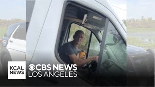 Irvine man charged after allegedly beating elderly driver and throwing hot coffee at another